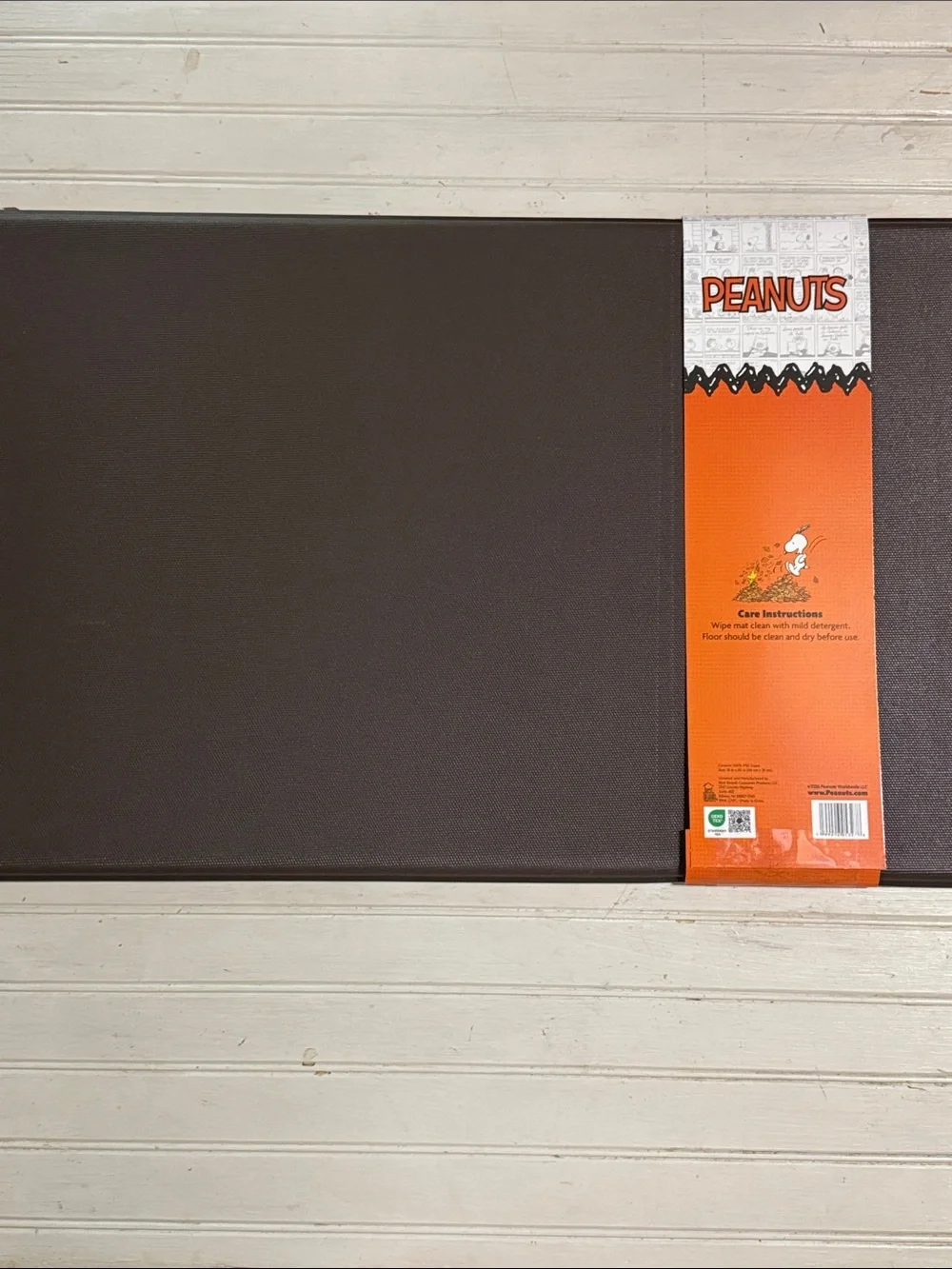 Peanuts Thanksgiving anti fatigue kitchen floor mat.